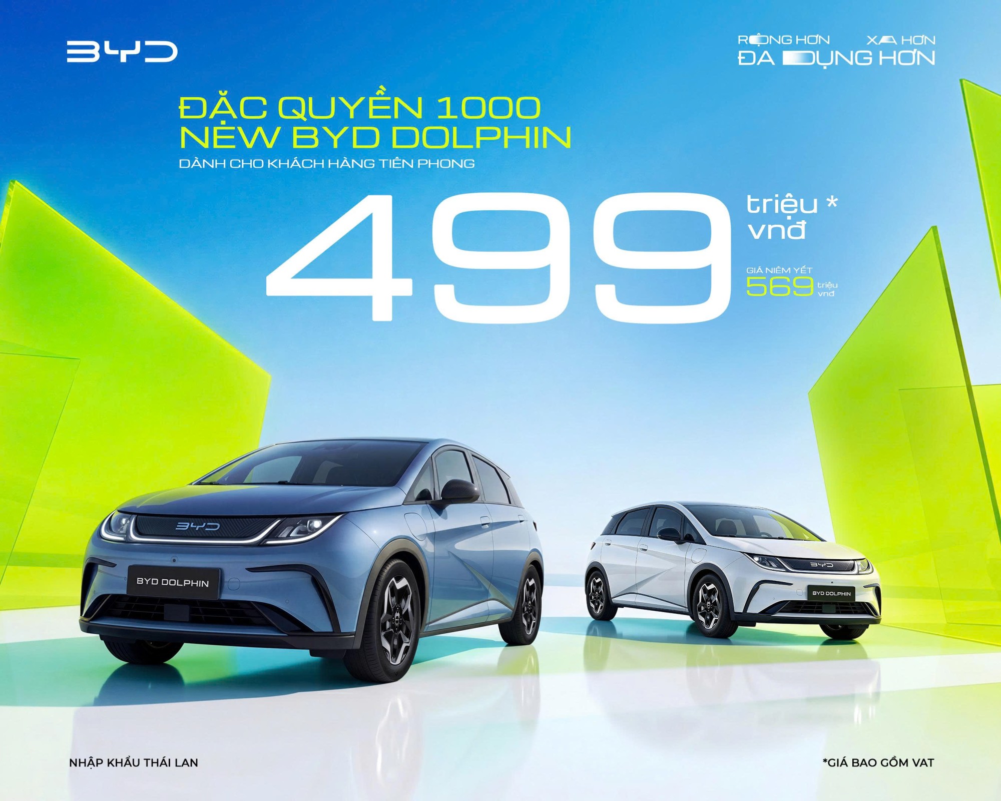 BYD Dolphin 2026 ra mắt tại Việt Nam, giá từ 499 triệu đồng